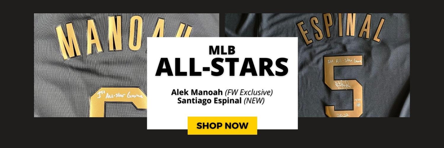Alek Manoah and Santiago Espinal Signed 2022 MLB All-Star Jerseys - Available Now!