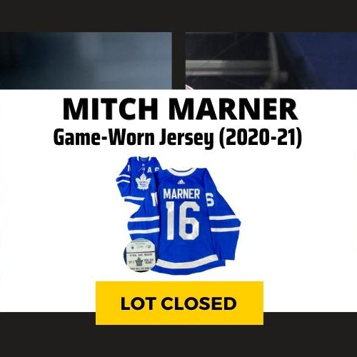 Mitch Marner Game Worn Toronto Maple Leafs Jersey (2021)