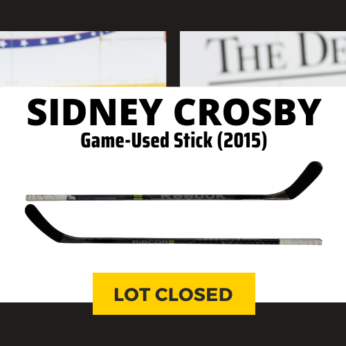 Sidney Crosby Game-Used Reebok Stick (2015 vs Colorado)