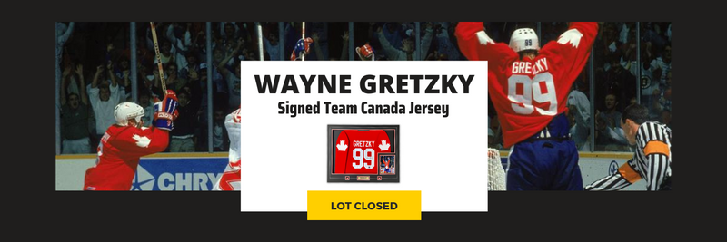 Wayne Gretzky Signed Jersey - CharityStars