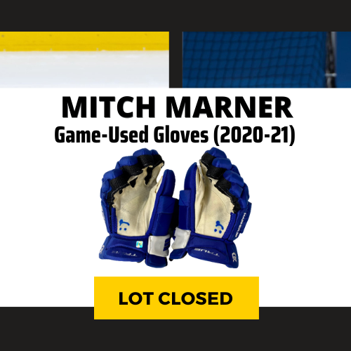 Mitch Marner Game Used Gloves (2021)