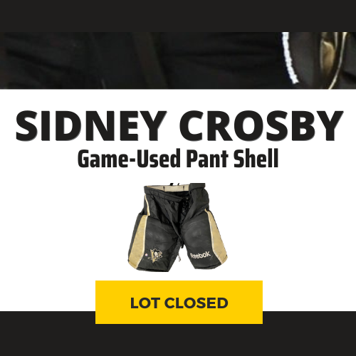 Sidney Crosby Game Used Pant Shells