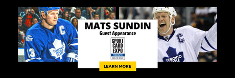 Sport Card Expo 2022: Mats Sundin Memorabilia