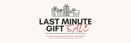 Last Minute Gift Sale in-store only on Dec 23rd (9AM-2PM EST)