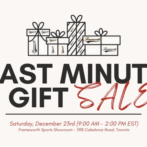 Last Minute Gift Sale in-store only on Dec 23rd (9AM-2PM EST)