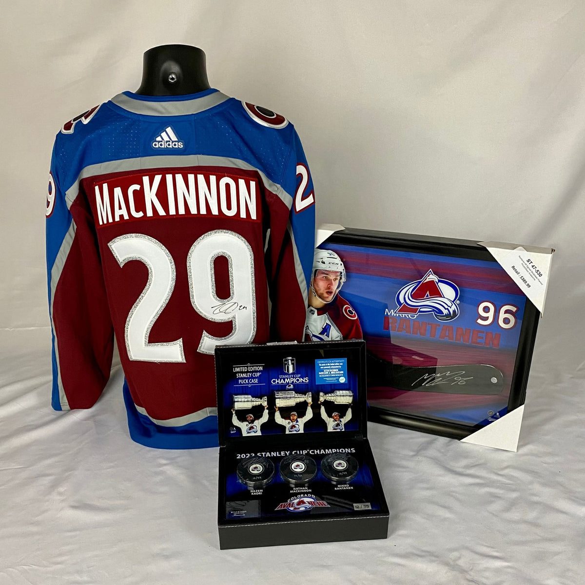 Sold at Auction: Authentic Cale Makar Signed NHL Western All-Star