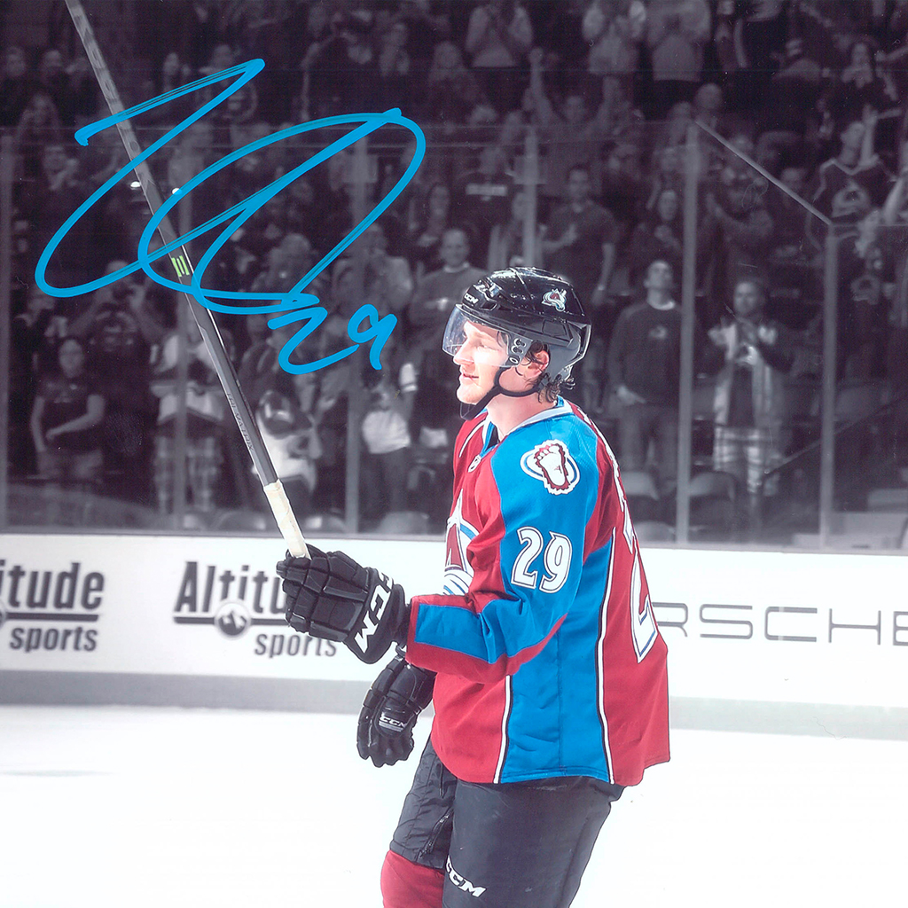 Nathan MacKinnon Signed Memorabilia and Collectibles — Frameworth ...