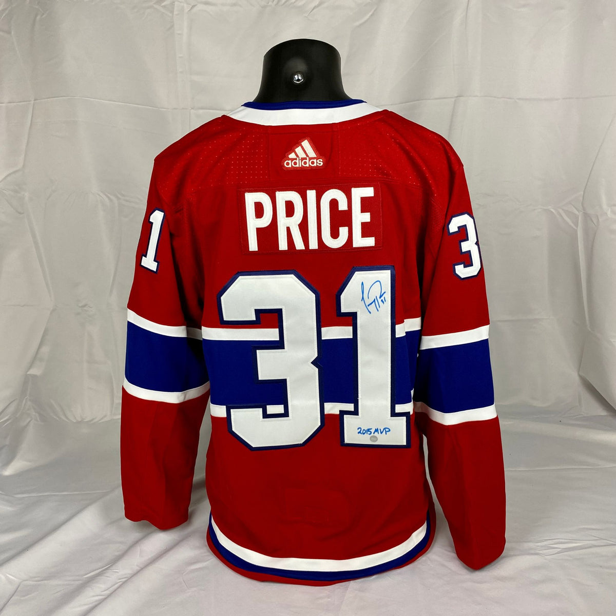Signed Authenticated Carey Price 2008-09 Montreal Canadiens 100th Anniv.  Jersey