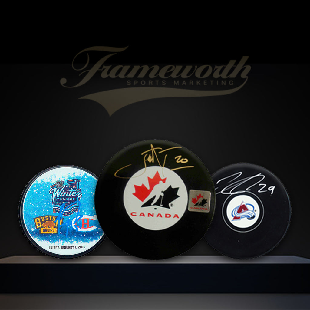 Frame Pucks Autographed Pucks – Frameworth Sports Marketing