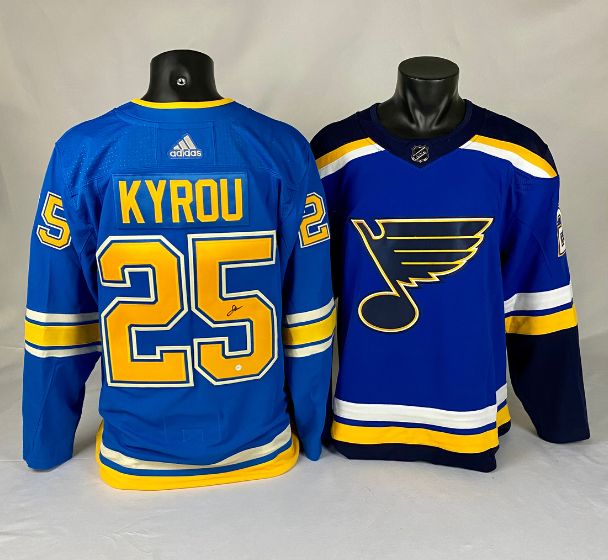 St. Louis Blues Signed Memorabilia and Collectibles — Frameworth Sports ...