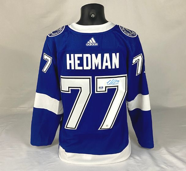 Victor Hedman Tampa Bay LIghtning Signed 2020 Cup Adidas Authentic Hockey  Jersey - NHL Auctions