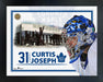 Curtis Joseph Embedded Signature 16x20 PhotoGlass Frame Maple Leafs - Frameworth Sports Canada 