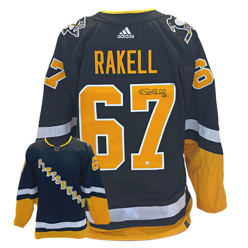 Rickard Rakell signed Pittsburgh Penguins Third Adidas Auth. Jersey - Frameworth Sports Canada 