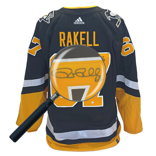 Rickard Rakell signed Pittsburgh Penguins Third Adidas Auth. Jersey - Frameworth Sports Canada 