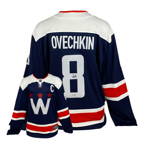Alex Ovechkin signed Washington Capital Alternate Fanatics Jersey - Frameworth Sports Canada 