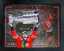 Jonathan Toews Embedded Signature 16x20 PhotoGlass Frame Blackhawks - Frameworth Sports Canada 