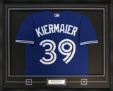 Kevin Kiermaier Signed Framed Jersey Toronto Blue Jays Royal Blue Nike Replica