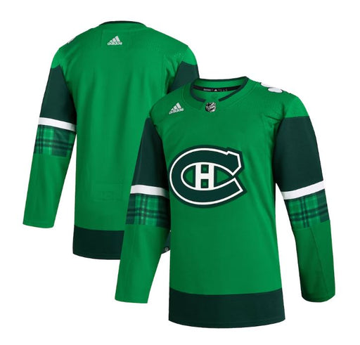 Montreal Canadiens Jersey St Pats Adidas 2021-2023 (HU0470) - Frameworth Sports Canada 
