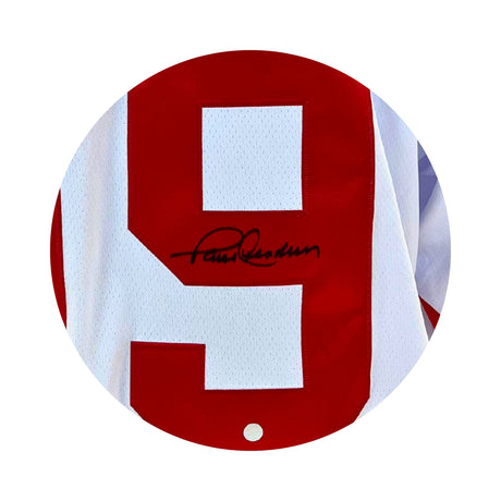 Paul Henderson Signed Team Canada 1972 Summit Series White Replica Jersey - Frameworth Sports Canada 