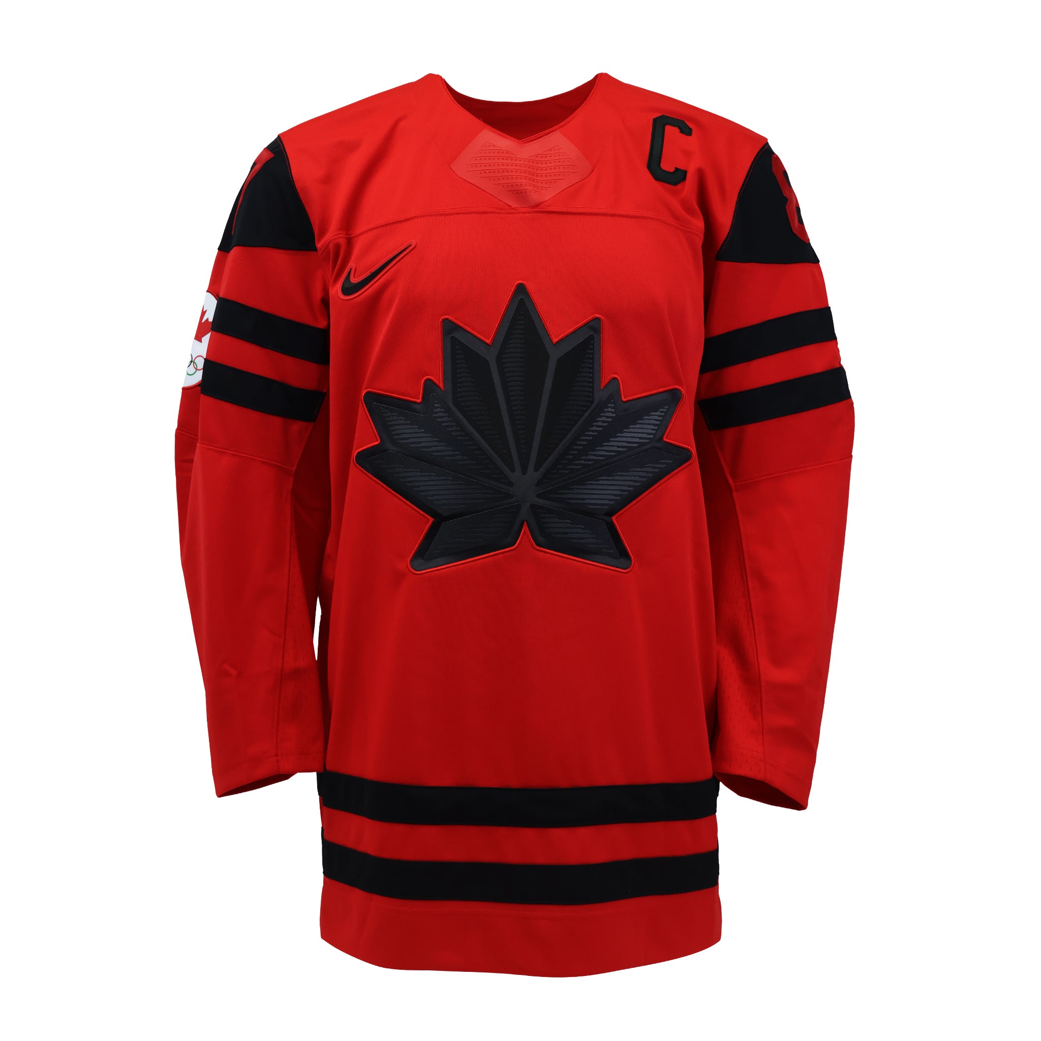 Sidney Crosby Signed Team Canada Replica 2022 Olympics Red