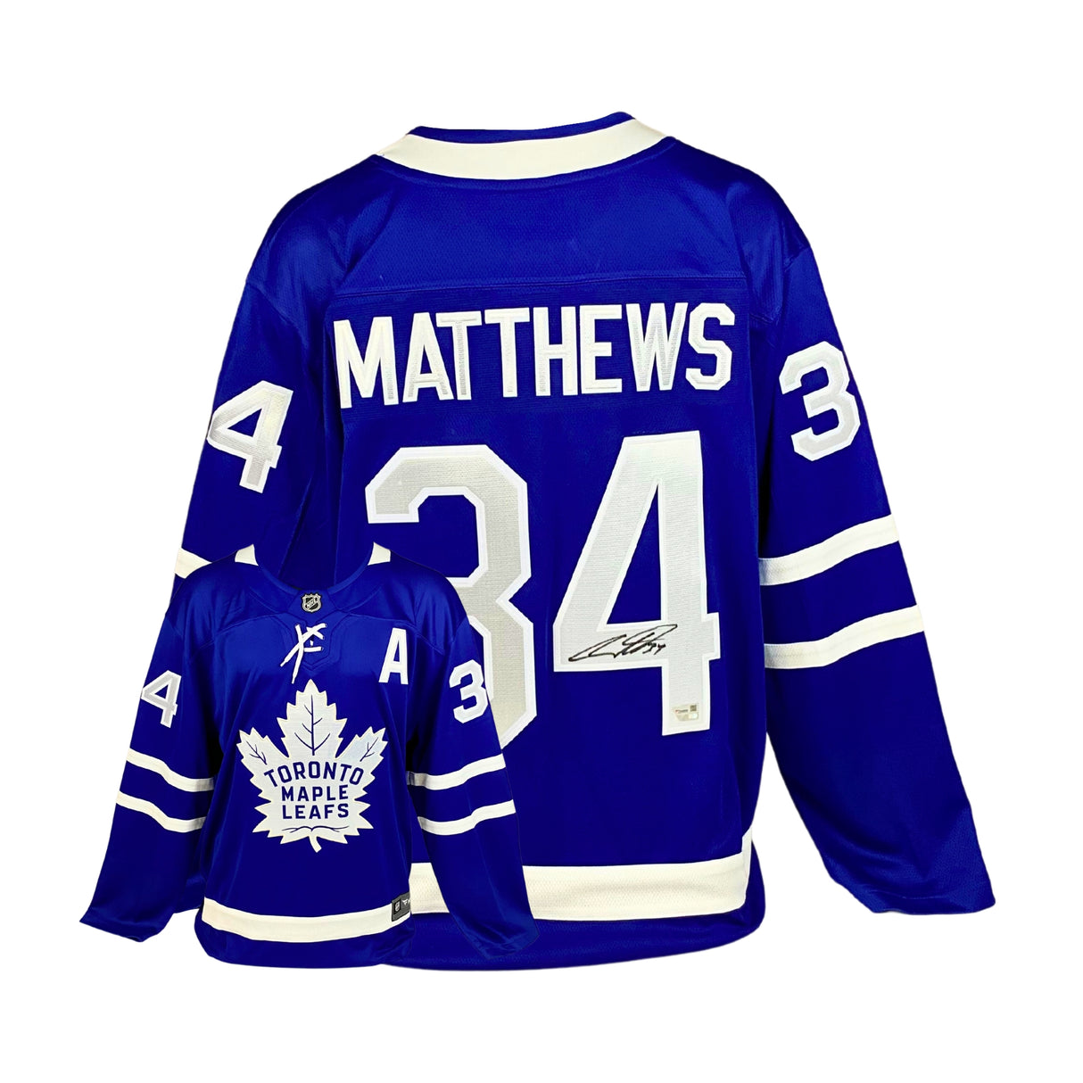 Auston Matthews Signed Toronto Maple Leafs Fanatics Breakaway Jersey