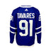 John Tavares Signed Toronto Maple Leafs Adidas Authentic Jersey with "C" (blue) - Frameworth Sports Canada 