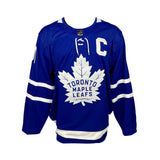 John Tavares Signed Toronto Maple Leafs Adidas Authentic Jersey with "C" (blue)