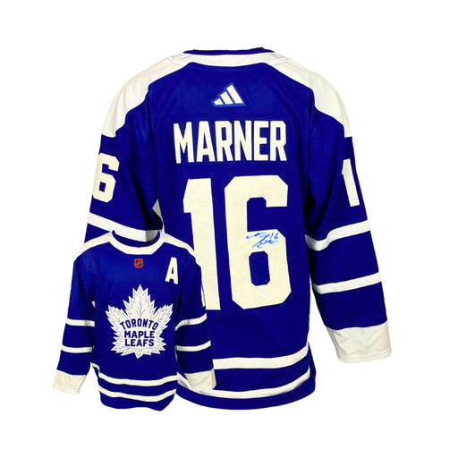 Mitch Marner Signed Toronto Maple Leafs 2022 Reverse Retro Adidas Auth. Jersey - Frameworth Sports Canada 
