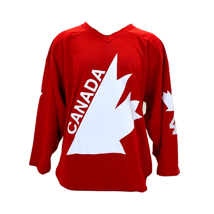 Bobby Orr Signed Team Canada 1976 Replica Red Jersey