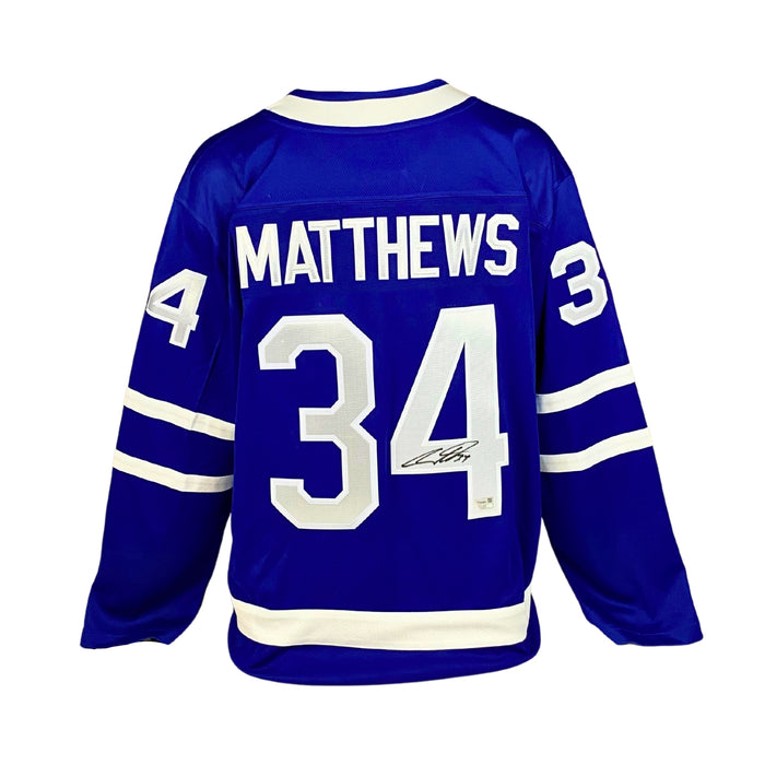 Auston Matthews Signed Toronto Maple Leafs Fanatics Jersey - Frameworth Sports Canada 