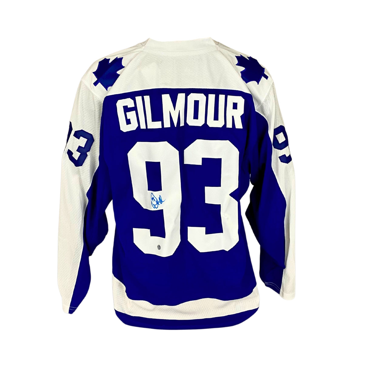 Doug Gilmour Signed Jersey Toronto Maple Leafs Team Classic Adidas