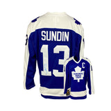 Mats Sundin Signed Toronto Maple Leafs Fanatics Vintage Jersey