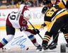 Nathan MacKinnon Colorado Avalanche Signed 8x10 vs. Crosby Photo - Frameworth Sports Canada 