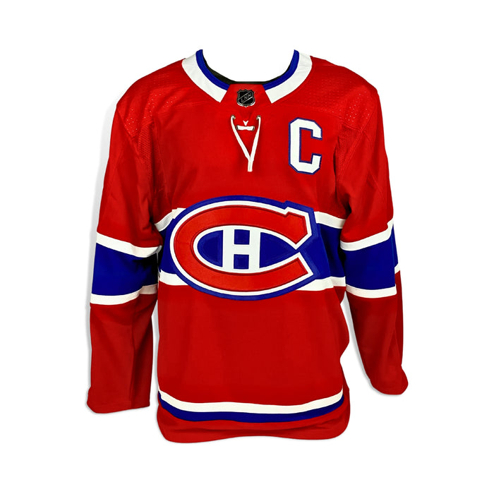 Nick Suzuki Signed Montreal Canadiens Adidas Auth. Jersey (Red)