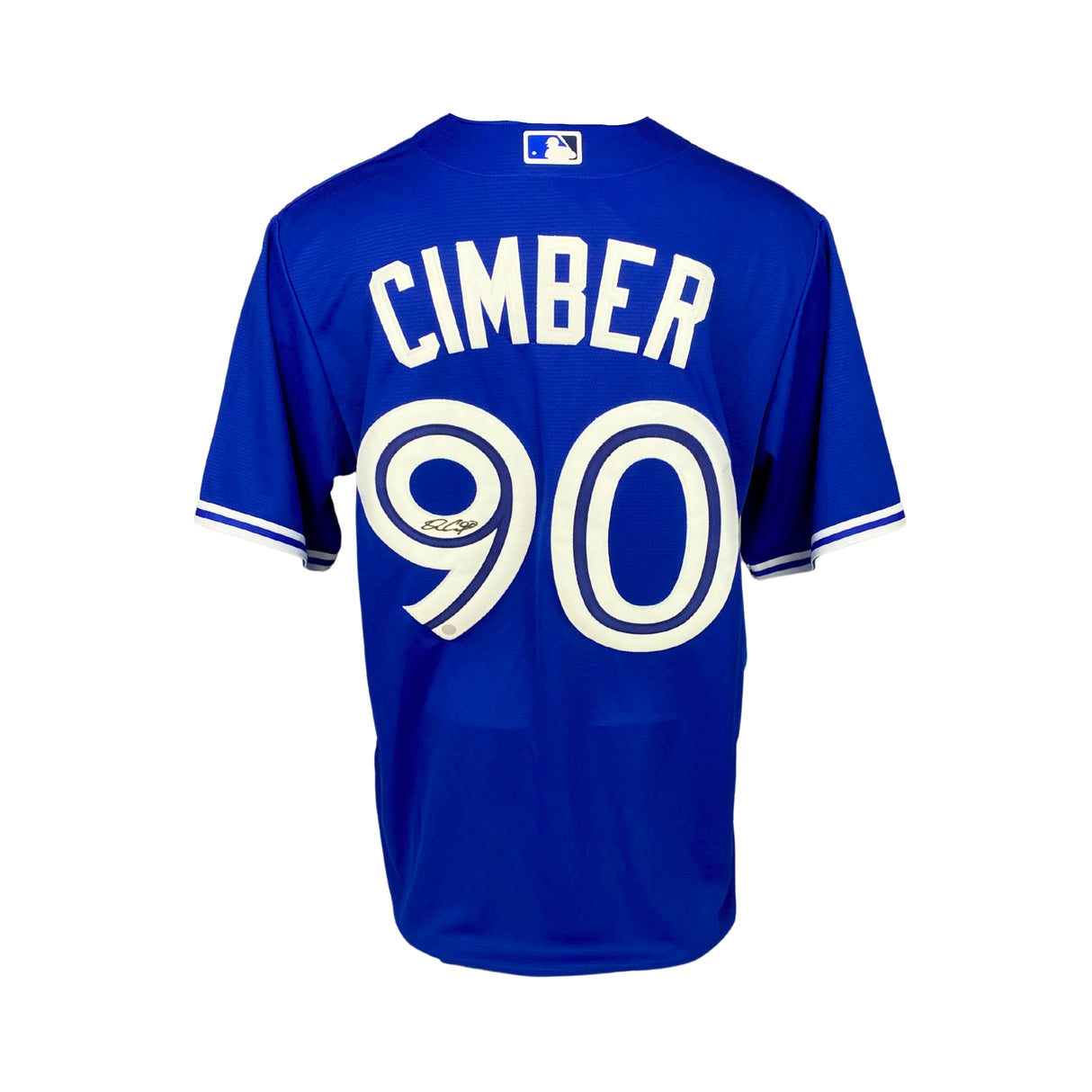 Adam Cimber Signed Toronto Blue Jays Replica Nike Royal Jersey