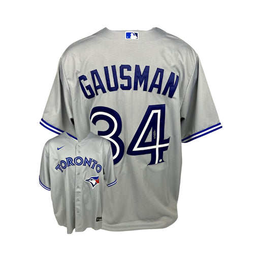 Kevin Gausman Signed Toronto Blue Jays Replica Nike Grey Jersey - Frameworth Sports Canada 
