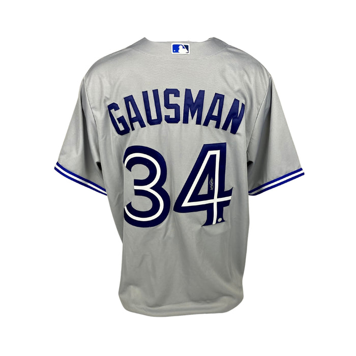 Kevin Gausman Signed Toronto Blue Jays Replica Nike Grey Jersey - Frameworth Sports Canada 
