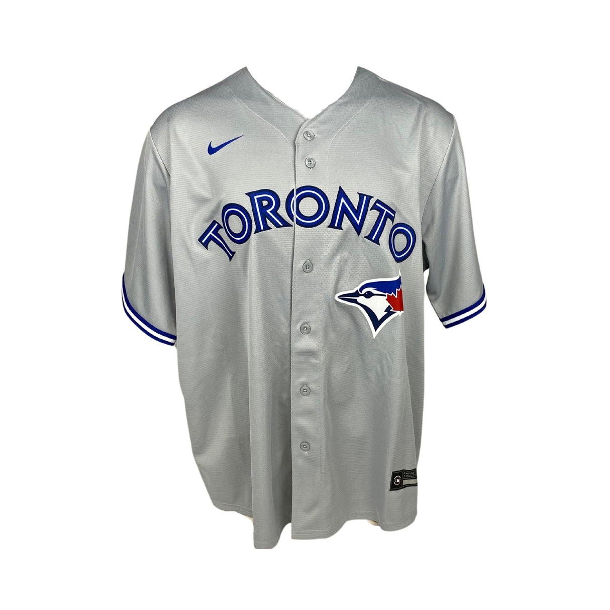 Kevin Gausman Signed Toronto Blue Jays Replica Nike Grey Jersey - Frameworth Sports Canada 