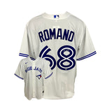 Jordan Romano Signed Toronto Blue Jays Replica Nike White Jersey