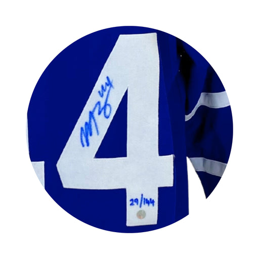 Morgan Rielly signed 2022-23 Toronto Maple Leafs Adidas Auth. jersey (Limited Edition of 144) - Frameworth Sports Canada 