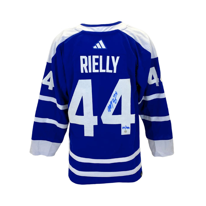 Morgan Rielly signed 2022-23 Toronto Maple Leafs Adidas Auth. jersey (Limited Edition of 144)