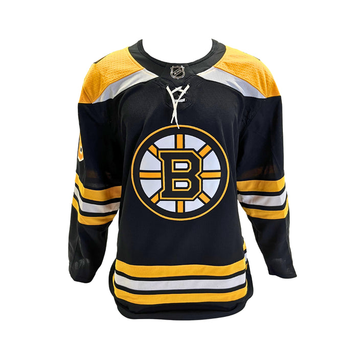 David Pastrnak Boston Bruins Fanatics Authentic Autographed Black Alternate  Adidas Authentic Pasta Nickname Jersey