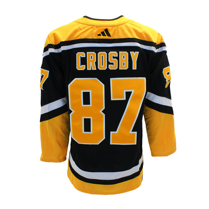 Sidney Crosby Front-Signed Pittsburgh Penguins 2022 Reverse Retro Adidas Auth. Jersey (Limited Edition of 87)