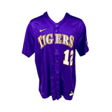 Kevin Gausman Signed LSU Tigers Replica Purple Jersey - Frameworth Sports Canada 