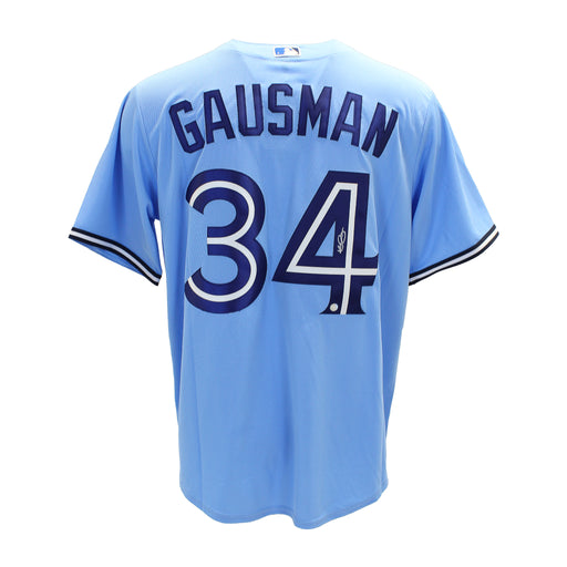 Kevin Gausman Signed Toronto Blue Jays Replica Nike Powder Blue Jersey - Frameworth Sports Canada 