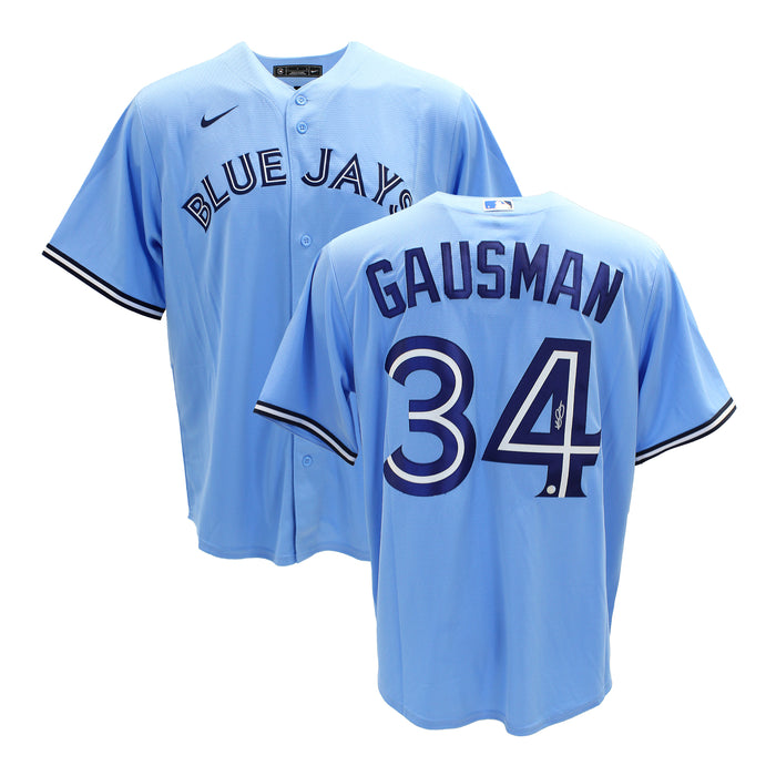 Kevin Gausman Signed Toronto Blue Jays Replica Nike Powder Blue Jersey