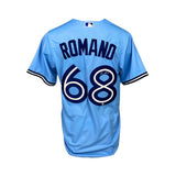 Jordan Romano Signed Toronto Blue Jays Replica Nike Powder Blue Jersey - Frameworth Sports Canada 