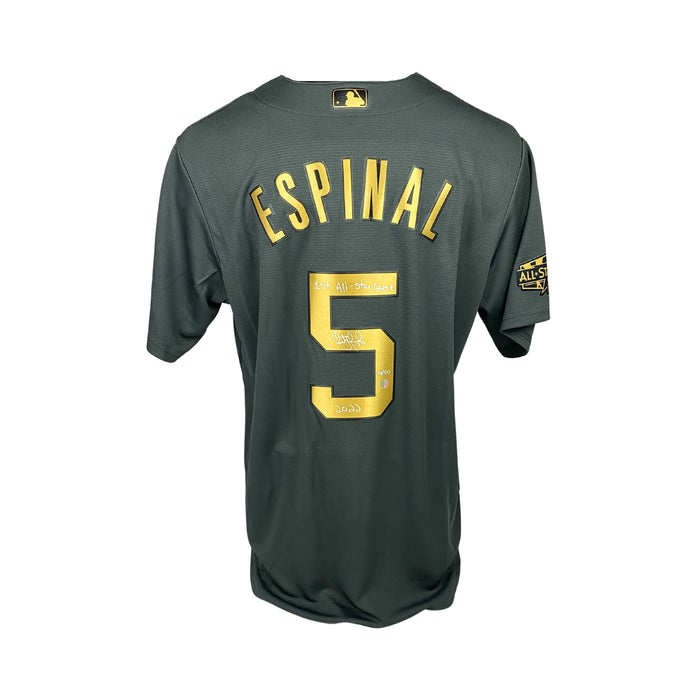 Santiago Espinal Signed Toronto Blue Jays 2022 All-Star Game Replica Nike Charcoal Jersey Inscribed "1st All-Star Game 2022" (Limited Edition of 50)