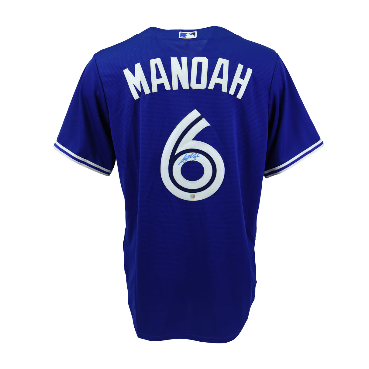 Alek Manoah Signed Toronto Blue Jays Replica Nike Royal Jersey