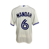 Alek Manoah Signed Toronto Blue Jays Replica Nike White Jersey